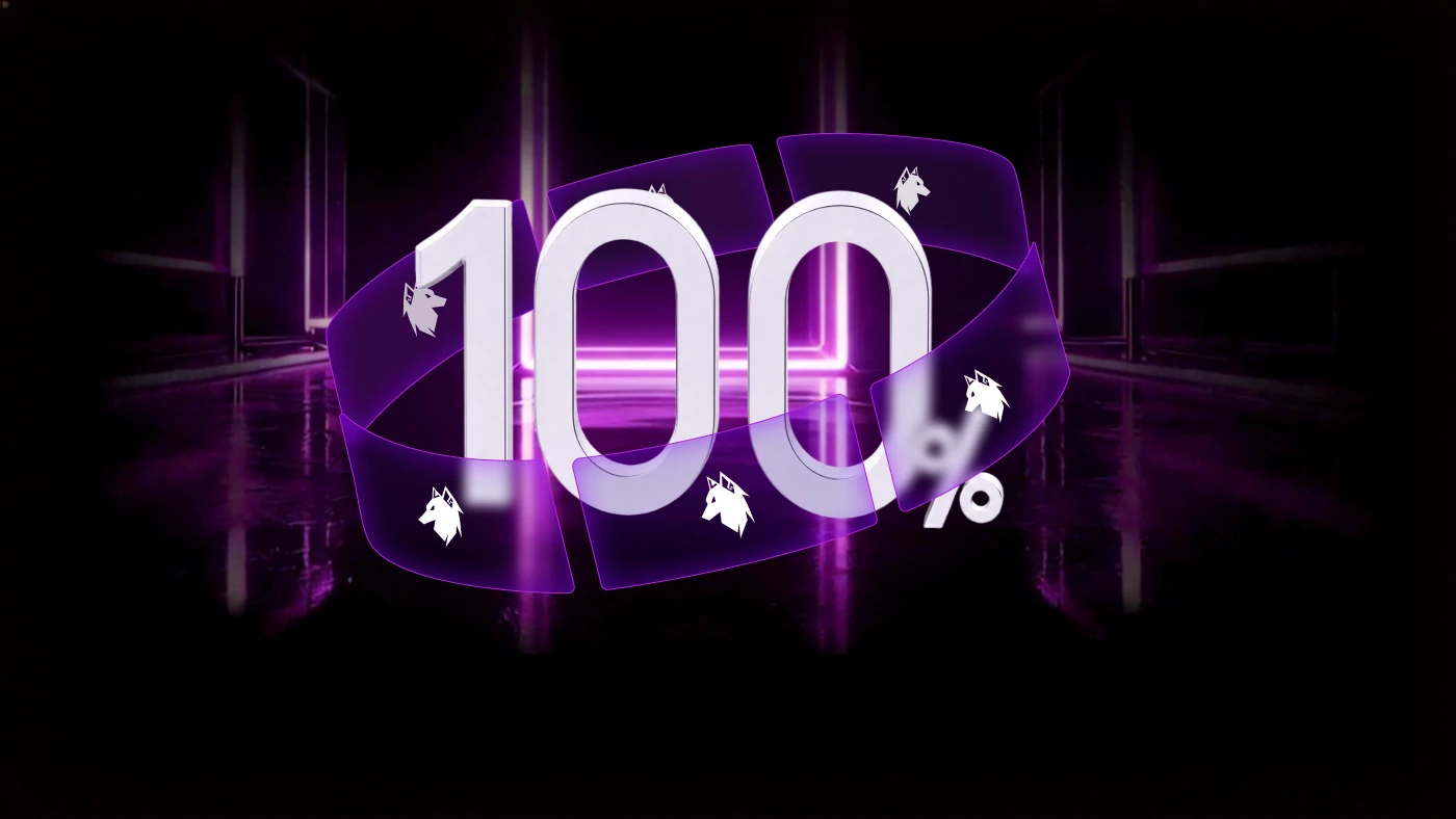 100%止損賠付保障
